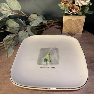 Rae Dunn Christmas Plate